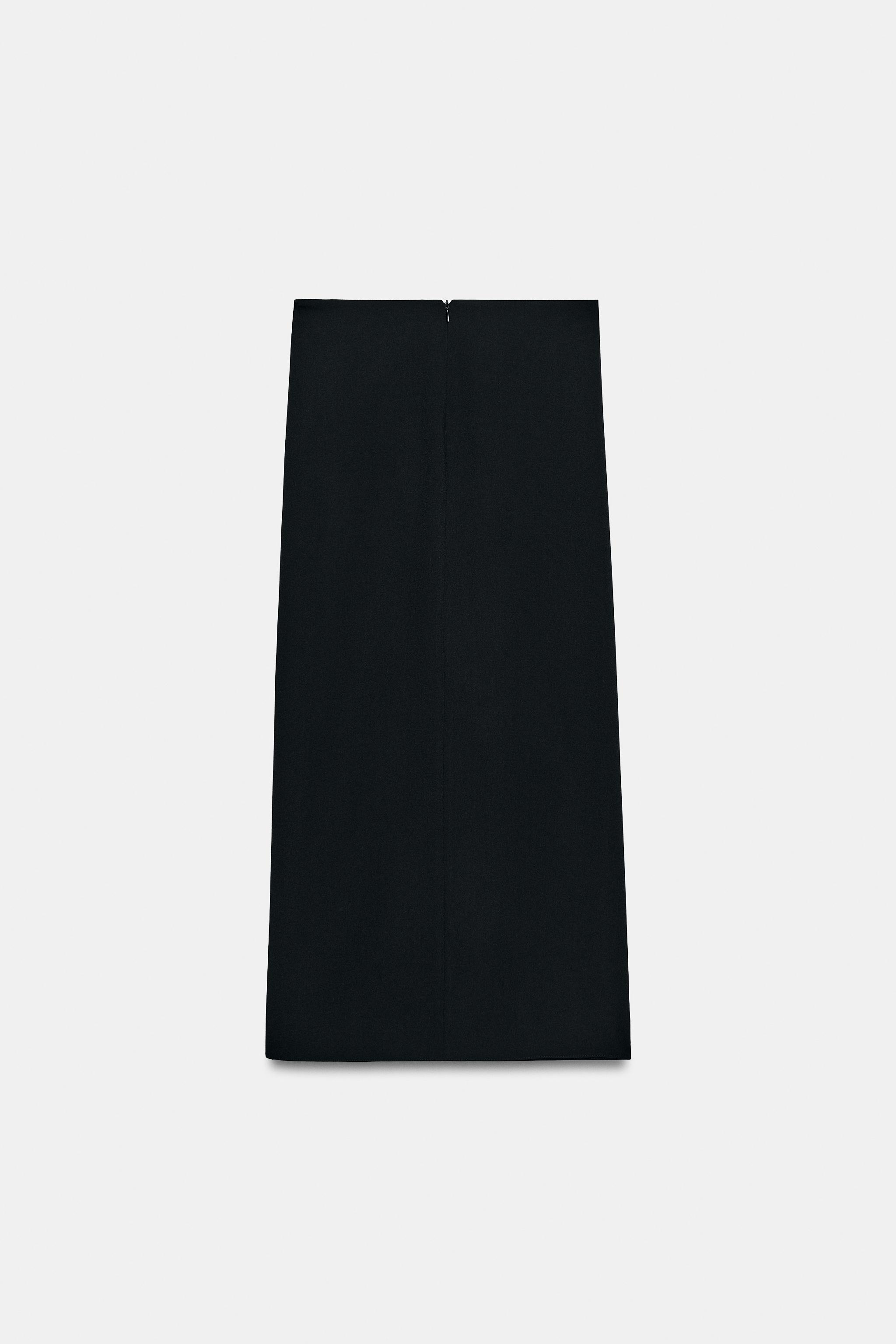 ZW COLLECTION RUFFLED MIDI SKIRT